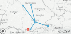  8 días Múnich con Núremberg, Salzburgo, Rothenburg y Neuschwanstein Linderhof - 11 destinos 