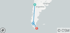  Patagonia premium (8 destinations) - 8 destinos 