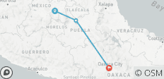  Premium Mexico City to Oaxaca (6 destinations) - 3 destinations 