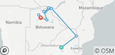  Premium L\'Afrique australe en profondeur (including Kasane) - 11 destinations 