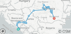  Premium Dubrovnik à Bucarest (28 destinations) - 28 destinations 