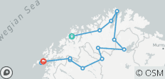  North Cape - 11 Day Adventure Tour - 16 destinations 