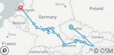  Magnificent Europe with Prague and Budapest Prague → Amsterdam (2028) - 22 destinations 