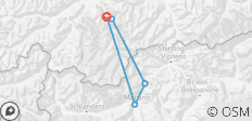  Tocht door de Alpen van het Ötztal naar Meran (5 dagen) - 6 bestemmingen 