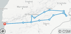  4-Days from Agadir: Sahara Desert Tour | Blue Turbans Adventures - 16 destinations 