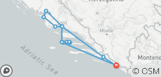  Coast and Hvar 8 Days, Self-Drive - 16 destinations 