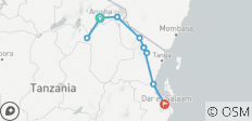  Tanzanie : Panorama – de Lushoto à Saadani - 11 destinations 
