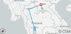  Entdecken Sie Thailand und Laos in 13 Tagen – Private Tour - 7 Destinationen 