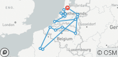  Western Front Explorer Amsterdam → Amsterdam (2028) - 17 Destinationen 