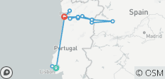 Lisbon with Douro Discovery Lisbon → Porto (2028) - 16 destinations 