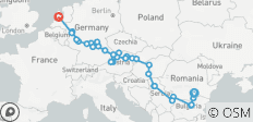  Die ultimative Europareise: Bukarest → Amsterdam (2028) - 30 Destinationen 