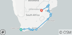  Südafrika: Sternstunden – von Kapstadt bis zum Krüger-Nationalpark - 25 Destinationen 