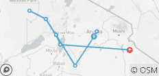  Classic Safari in Northern Tanzania 7 Days - 11 destinations 