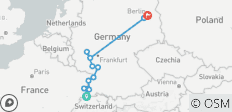  The Majestic Rhine &amp; Berlin 2026 - 11 Days (from Basel to Berlin) - 13 destinations 