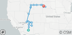  Los magníficos parques nacionales de Estados Unidos (Clásico, fin en Rapid City, tarifas para no residentes en los parques nacionales de EE. UU.) - 22 destinos 