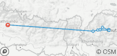  Circuit culturel en petit groupe au Népal et au Bhoutan - 11 destinations 