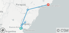  Best of Argentina, Uruguay &amp; Brazil (10 destinations) - 10 destinations 