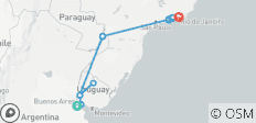  Buenos Aires to Rio Explorer (16 destinations) - 16 destinations 