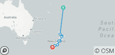  Classic New Zealand with Fiji - 11 destinations 