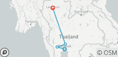  Treasures of Siam: Bangkok &amp; Chiang Mai 9 Days 8 Nights - 4 destinations 
