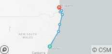  Une semaine de Sydney à Brisbane (8 destinations) - 8 destinations 