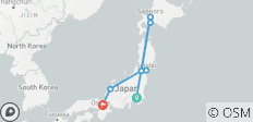  Legacy of Japan with Hokkaido - 9 destinations 