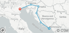  Dubrovnik to Venice (6 destinations) - 6 destinations 