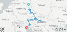  Berlin to Venice (13 destinations) - 13 destinations 