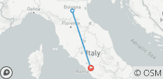  Rome &amp; Bologna Cultural Escape - 3 destinations 