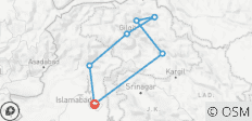 Recorrido en moto de 11 días por la Carretera del Karakórum: Skardu, Hunza y el paso de Khunjerab - 7 destinos 