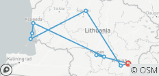  Lithuania - the Magic of the Baltic Sea, National Park and UNESCO Monuments - 9 destinations 