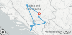  Untamed Bosnia - Adventure in Mountains and Cities - 10 destinations 