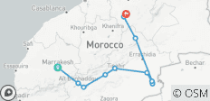 From Marrakech : 4-Days Private Merzouga Desert Tour To Fez - 12 destinations 