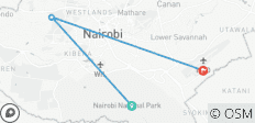  Nairobi Highlights: 3-Day Wildlife &amp; City Escape - 3 destinations 
