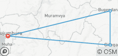  Burundi Highlights: 10-Day Adventure Itinerary - 4 destinations 