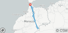  6 jours : de Tanger à Fès en passant par le désert, aller-retour - 13 destinations 