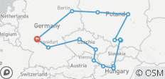  Highlights of Bohemia - 17 destinations 