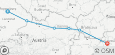  Le Danube enchanteur (2028) (de Ratisbonne à Budapest, 2028) - 6 destinations 