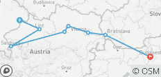  Le Danube enchanteur (2028) (de Passau à Budapest, 2028) - 8 destinations 