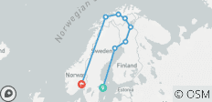  Nordic Discovery Sweden, Finnish Lapland &amp; Norway\'s Coastal Cities (Stockholm to Oslo, 2027) - 10 destinations 