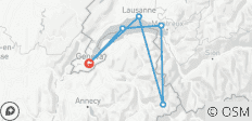  La Suisse active - Des aventures autour du lac Léman, pas seulement avec des enfants - 6 destinations 