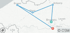 The Kingdom of Chocolate, Waffles and Beer or a Journey Through Belgium - 5 destinations 