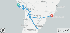  Best of South America (69 destinations) - 69 destinations 