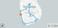  Geluxe : Sri Lanka : safaris à la découverte des léopards, les hauts plateaux du thé et les temples antiques - 17 destinations 