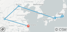  15 Tage Entdeckungsreise durch China und Japan - 8 Destinationen 