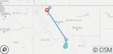  Aventure à Yellowstone, Glacier et Grand Teton - 8 destinations 