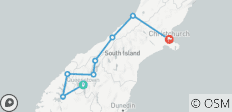 New Zealand South Island Highlights (Small Groups, Short Break)
