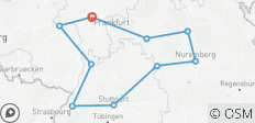  Circuito de 4 días por Alemania [Ruta de los Cuentos de Hadas y la Ruta Romántica: canales, castillos y balnearios termales] - 10 destinos 