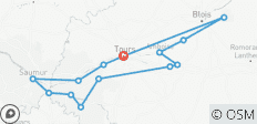  Loire Valley | France | Guided E-Bike Tour | make it private - 14 destinations 