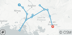  Provence | Frankreich | Geführte Radtour | Als private Tour buchen - 15 Destinationen 